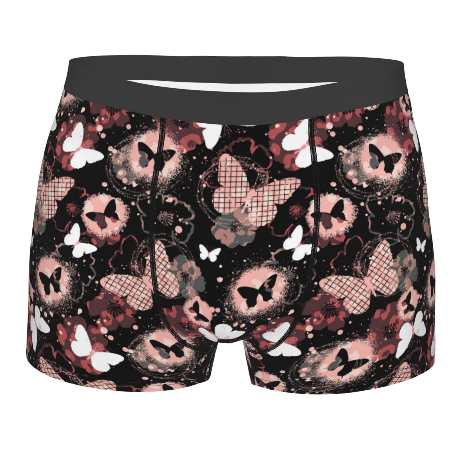Naloa Butterflies1 Print Mens Underwear - Boxers for Men, Classic ...