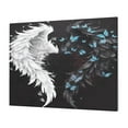 thumbnail image 1 of Naloa Butterfly Angel Wings Art Print Canvas Picture,Wall Pictures, Modern Decorative Poster,Art Prints for Bedroom, Toilet, 40 x 30 cm, Built-in Wooden Frame, 1 of 6