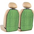 thumbnail image 1 of Naloa Cactus 2Pcs Anti-Kick Back Seat Cover Kick Mat, Car Seat Protector with 3 Storage Pockets, 1 of 8