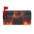 thumbnail image 1 of Naloa Candle Shepherd Dog Mailbox Covers Magnetic Post Box Cover Post Letter Box Cover Garden Decor-25.5x21 in, 1 of 8