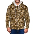 thumbnail image 1 of Naloa Candy Corn Men’s Hoodies, Zip up Hoodie, Sweatshirts,Hoodies for Men Sizes S-3XL-3X-Large, 1 of 5