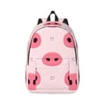 thumbnail image 1 of Naloa Canvas Backpack for Men Women Pig Noses Print Rucksack Casual Travel Daypack Large and Small Durable College Tote Satchel Bookbag for Teens, 1 of 8