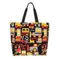 thumbnail image 1 of Naloa Cars Tote Bag for Women Large Capacity Shoulder Bag for College Work Travel Shopping, 1 of 8