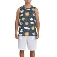 thumbnail image 1 of Naloa Cartoon Animals Basketball Jersey Reversible Men's Mesh Athletic Sports Shirts Training Practice S-4XLMedium, 1 of 6