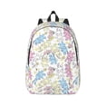 thumbnail image 1 of Naloa Cartoon Bunny Canvas Backpack for Men Women Rucksack Casual Travel Daypack College Tote Satchel Bookbag for Teens-Medium, 1 of 7