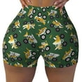 thumbnail image 1 of Naloa Cartoon Car Biker Shorts for Women Seamless Scrunch Short Women’s Yoga Shorts for Gym Running Sport Shorts - Medium, 1 of 9