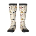 thumbnail image 1 of Naloa Cartoon Chickens Knee Socks, High Socks Long Stretchy Sock Women Knee High Stocking, Long Socks for Women, 1 of 6