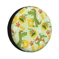 thumbnail image 1 of Naloa Cartoon Dinosaurs PVC Leather Spare Tire Wheel Cover for Car Truck SUV Camper Trailer Universal Fit many size15 inch, 1 of 6