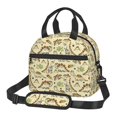thumbnail image 1 of Naloa Cartoon Dinosaurs Print Lunch Bag for Women & Men Insulated Lunch Box or Cooler Lunch Tote Bags for Work, Travel, Outdoor, 1 of 5