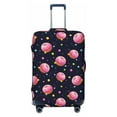 thumbnail image 1 of Naloa Cartoon Donut Planets Elastic Suitcase Protector, Travel Suitcase Protector Cover Fits 18-32in Suitcase - Medium, 1 of 9