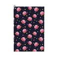 thumbnail image 1 of Naloa Cartoon Donut Planets Golf Towel Golf Gift for Men and Women Golf Towel with Carabiner Clip to Quickly Remove Mud, Dirt and Sweat, 1 of 8