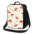 thumbnail image 1 of Naloa Cartoon Flat Mushrooms Lunch box Lunch bag for men women Large capacity Lunchbox Insulated Lunch bag Lunch box cooler, 1 of 7