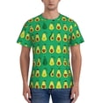 thumbnail image 1 of Naloa Cartoon Fruit 1 Men's T-Shirt Sport T-shirt Men's Basic Tee Casual Men's Shirt, Round Neck, Short Sleeves - 3X-Large, 1 of 5