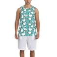 thumbnail image 1 of Naloa Cartoon Funny Goose Basketball Jersey Reversible Men's Mesh Athletic Sports Shirts Training Practice S-4XL3X-Large, 1 of 6