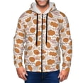 thumbnail image 1 of Naloa Cartoon Men’s Hoodies, Zip up Hoodie, Sweatshirts,Hoodies for Men Sizes S-3XL-Small, 1 of 5