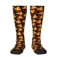 thumbnail image 1 of Naloa Cartoon Pizza Thigh High Socks Extra Long Stretchy Sock Women Over Knee High Opaque Stocking Daily Wear, 1 of 6