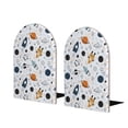 thumbnail image 1 of Naloa Cartoon Planets 2 Pcs Bookend Large Capacity Office Book Ends for Home Office Library School Study Decoration, 1 of 8