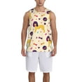 thumbnail image 1 of Naloa Cartoon Poodle Dog Basketball Jersey Reversible Men's Mesh Athletic Sports Shirts Training Practice S-4XLX-Large, 1 of 6