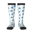thumbnail image 1 of Naloa Cartoon Poodle Dog Thigh High Socks Extra Long Stretchy Sock Women Over Knee High Opaque Stocking Daily Wear, 1 of 6