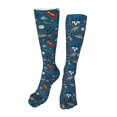 thumbnail image 1 of Naloa Cartoon Space1 High Stockings Women Thigh High Stockings Over Knee Long Stockings-One Size, 1 of 8