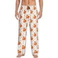 thumbnail image 1 of Naloa Cartoon Squirrel Pajama Pants Men, PJ Bottoms, Sleep & Lounge Pants-Small, 1 of 6