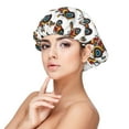 thumbnail image 1 of Naloa Cartoon Tractor Adjustable Hair Bonnet for Sleeping, Hair Wrap Sleep Cap Turban for Women Men, Curly Straight Hair Long Large Braid Unisex, 1 of 6