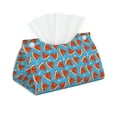 thumbnail image 1 of Naloa Cartoon Watermelon Print Leather Tissue Box Cover Rectangle | Long Tissue Box Cover | Tissue Box Holder | Tissue Holder for Bathroom, 1 of 9