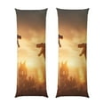 thumbnail image 1 of Naloa Castle Cool Fire Dragon Super Soft 20x60 Body Pillow Case,Long Side Hidden Zipper（PILLOWS ARE NOT INCLUDED）, 1 of 6