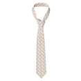 thumbnail image 1 of Naloa Cat And Rabbit Print Solid Color Tie Formal Necktie for Men，Suitable for business, daily life, work, 1 of 5