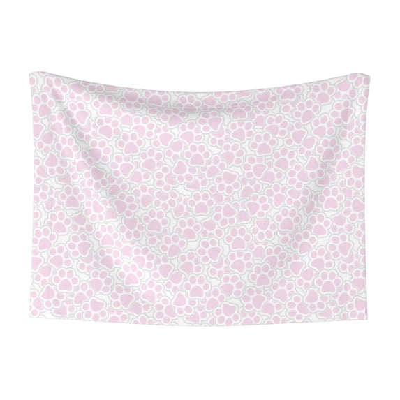 Naloa Cat Paw Dog Blanket, 3 Sizes Cat Blanket for Indoor Cats Large Medium Small Dog Gifts-Medium
