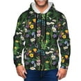 thumbnail image 1 of Naloa Chamomile Men’s Hoodies, Zip up Hoodie, Sweatshirts,Hoodies for Men Sizes S-3XL-X-Large, 1 of 5