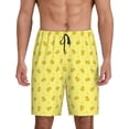 thumbnail image 1 of Naloa Cheese 1 Men's Short Pajama Pants, Pj Shorts, Lounge Comfort Shorts-X-Large, 1 of 6