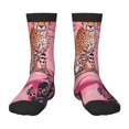 thumbnail image 1 of Naloa Cheetah On Toilet Humor Art Kids Socks Unisex Kids and Toddlers' Crew Socks, ,1 Pairs, 1 of 5