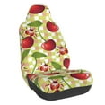 Naloa Cherries and Ladybirds Car Seat Covers Universal Front Seat Coves