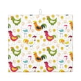 thumbnail image 1 of Naloa Chickens A Dish Drying Mat for Kitchen Counter, Heat Resistant Drainer Mats, Absorbent Draining Mat,Dish Rack Pad,16"x18", 1 of 8