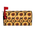 thumbnail image 1 of Naloa Chocolate Plaid Sunflower Mailbox Covers Magnetic Post Box Cover Post Letter Box Cover Garden Decor-25.5x21 in, 1 of 8