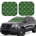 thumbnail image 1 of Naloa Christmas (2) 2 Piece Foldable Car Sun Shades, Car Windshield Sunshade, Front Window Sunshade for Car, Truck, SUV - Large, 1 of 7