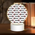 thumbnail image 1 of Naloa Christmas Dachshund Acrylic LED Night Light Custom LED Lights Personalized Nightlight Customized Gifts for Family Couples Friends, 1 of 9