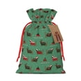 thumbnail image 1 of Naloa Christmas Dachshund Drawstring Christmas Bags, 3D Xmas Gift Bags, Christmas Wrapping Bags, Xmas Goodie Bags, Treat Pouch Bags, Party Favor Bags-Medium, 1 of 9