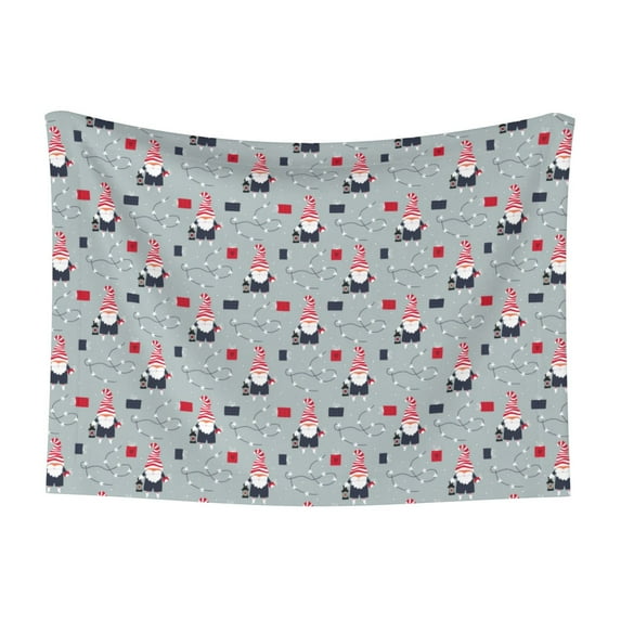 Naloa Christmas Gnome 1 Dog Blanket, 3 Sizes Cat Blanket for Indoor Cats Large Medium Small Dog Gifts-Large