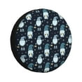 thumbnail image 1 of Naloa Christmas Gnome blue PVC Leather Spare Tire Wheel Cover Spare Tire Cover, for Car Truck SUV Camper Trailer Universal Fit(14-17in)-16 inch, 1 of 6