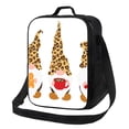 thumbnail image 1 of Naloa Christmas Gnomes In Leopard Lunch box Lunch bag for men women Large capacity Lunchbox Insulated Lunch bag Lunch box cooler, 1 of 7