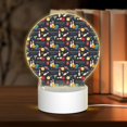 thumbnail image 1 of Naloa Christmas Holiday Bowling Acrylic LED Night Light Custom LED Lights Personalized Nightlight Customized Gifts for Family Couples Friends, 1 of 9