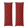 thumbnail image 1 of Naloa Christmas Red Balls Body Pillow Cover, Pillowcases with Hidden Zipper Breathable Long Pillow Case (Pillows are not included,20x54 inch), 1 of 7