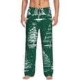 thumbnail image 1 of Naloa Christmas Trees Pajama Pants Men, PJ Bottoms, Sleep & Lounge Pants-Medium, 1 of 6