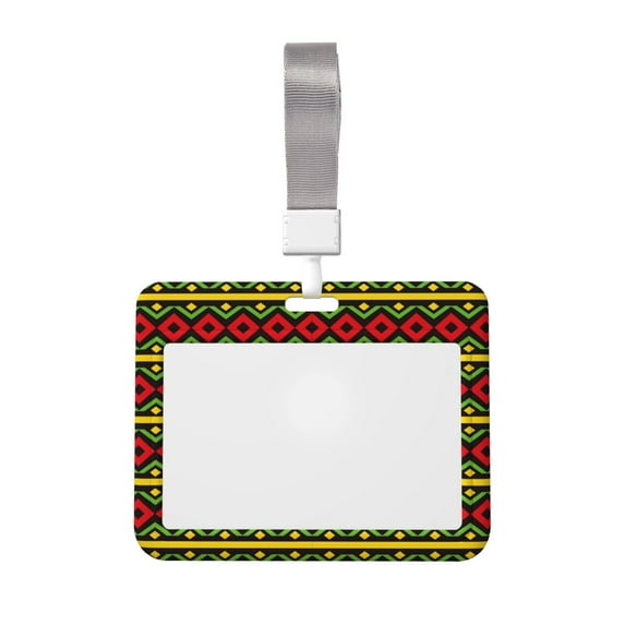 Naloa Classic Color Music Card Badge Holder Work Badge Sleeve for Office, School, Factory, ID Credit Cards, Driver Licenses and Passes