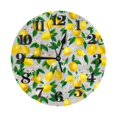 thumbnail image 1 of Naloa Clock number Print Wall Clock - Clocks Battery Operated, Small Silent Non-Ticking, Decorative for Living Room, Office, Bedroom, Home(9.84"), 1 of 5