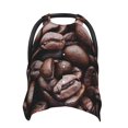 thumbnail image 1 of Naloa Coffee Bean Baby Car Seat Cover, Breathable Baby Carrier Cover, Multiuse Baby Carrier Cover & Nursing Breastfeeding Cover, 1 of 5