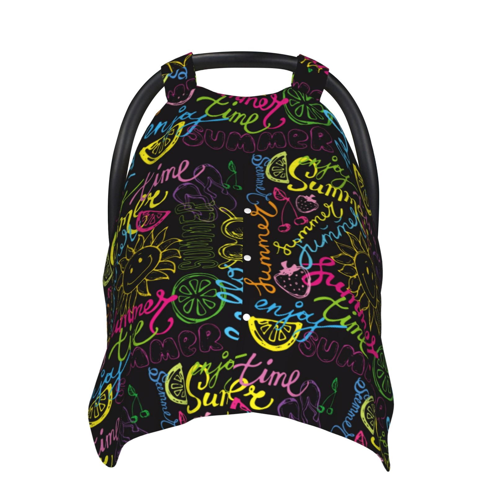 Naloa Color Summer Baby Car Seat Cover, Breathable Baby Carrier Cover, Multiuse Baby Carrier Cover & Nursing Breastfeeding Cover