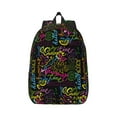 thumbnail image 1 of Naloa Color Summer Canvas Backpack for Men Women Rucksack Casual Travel Daypack College Tote Satchel Bookbag for Teens-Medium, 1 of 7